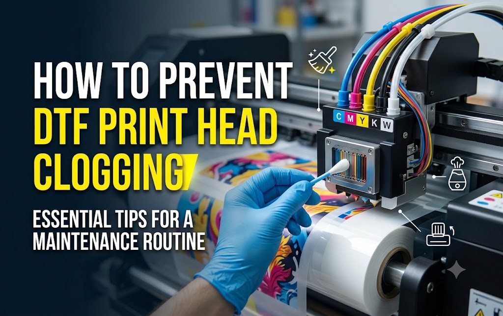 How to Prevent DTF Print Head Clogging